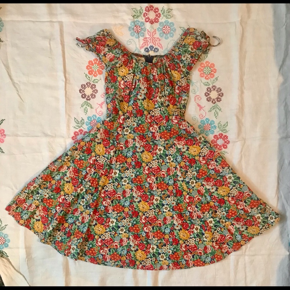 Heart of Haute Hilda Dress Summer Flowers